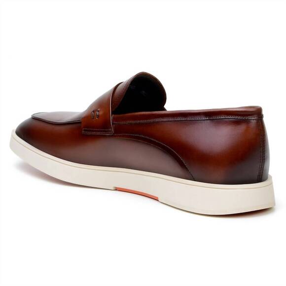 NEW BELVEDERE men\'s maurizio hybrid penny loafer in cognac main image 5